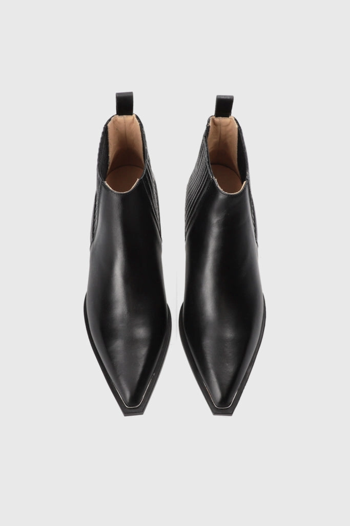 CPH244 VITELLO BLACK CHELSEA BOOT Chelsea Boots Mit Weitem Schaft