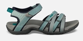 Plateau Sandalen Mit Perlen Teva - Tirra Damen Sandalen // Hellblau