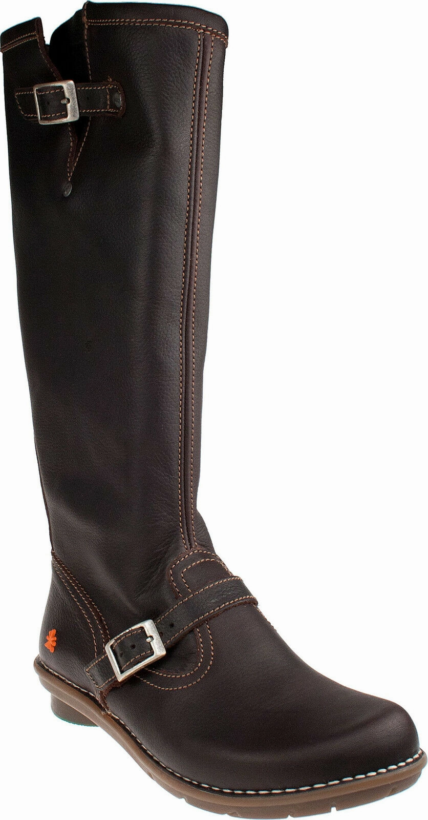 The ART Company Damenschuhe Schuhe Stiefel Boots Leder Berlin Braun Stiefel Ferse Weich Machen