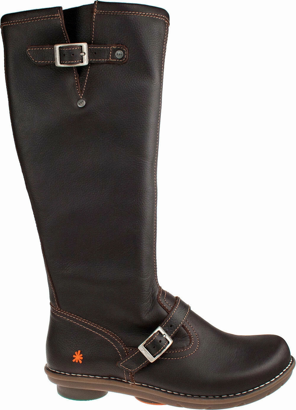 The ART Company Damenschuhe Schuhe Stiefel Boots Leder Berlin Braun Geschenk Stiefel