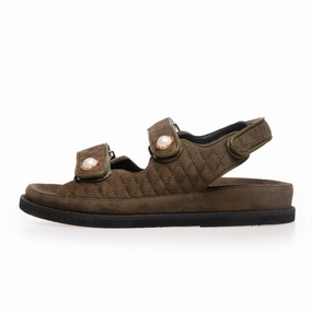 THE PEARL SANDAL - ARMY GREEN Gioseppo Sandalen