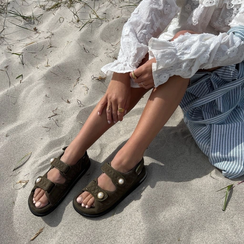 Legero Sandalen THE PEARL SANDAL - ARMY GREEN