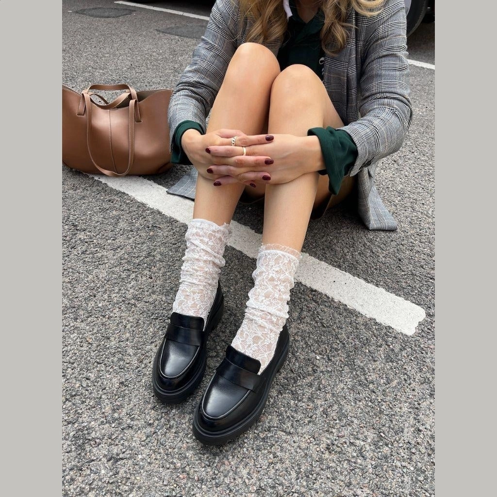 THE STREETS - BLACK Gucci Loafers