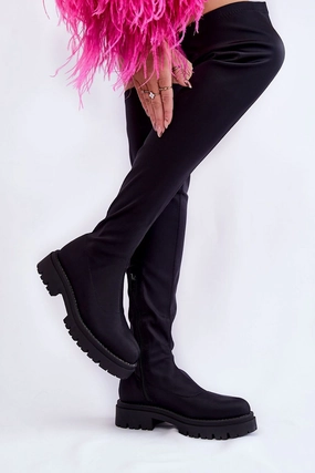 Thigh-Hight Boots model 173531 Step in style High Heels Riding