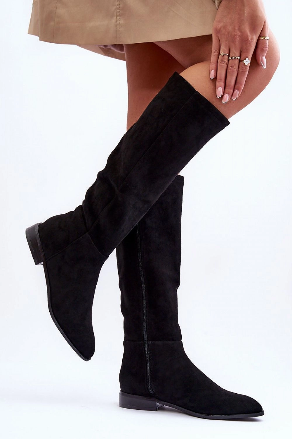 Thigh-Hight Boots model 184874 Step in style High Heels In Korean