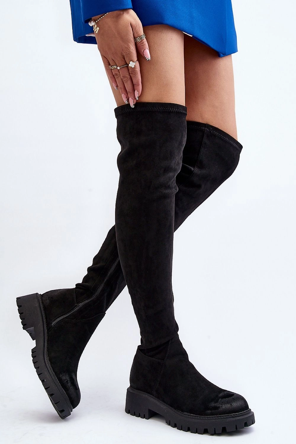 Thigh-Hight Boots model 191363 Step in style High Heels Skirt