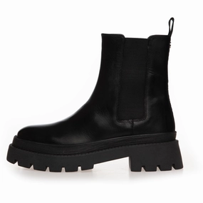 Chelsea Boots With Rubber Sole THIS IS FOR REAL - BLACK