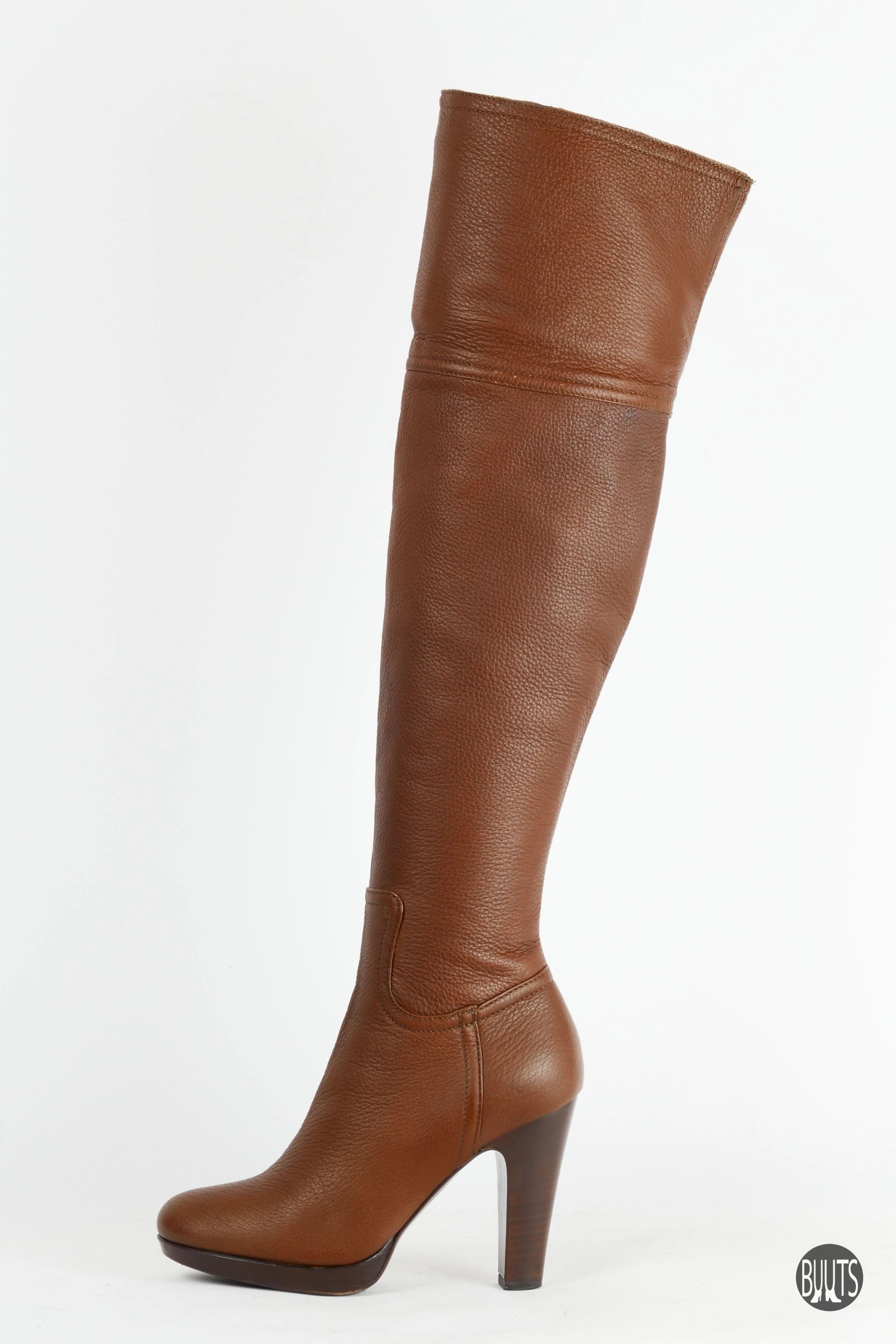 Schuhweiter Für Stiefel Hohe Stiefel Leder mittelbraun