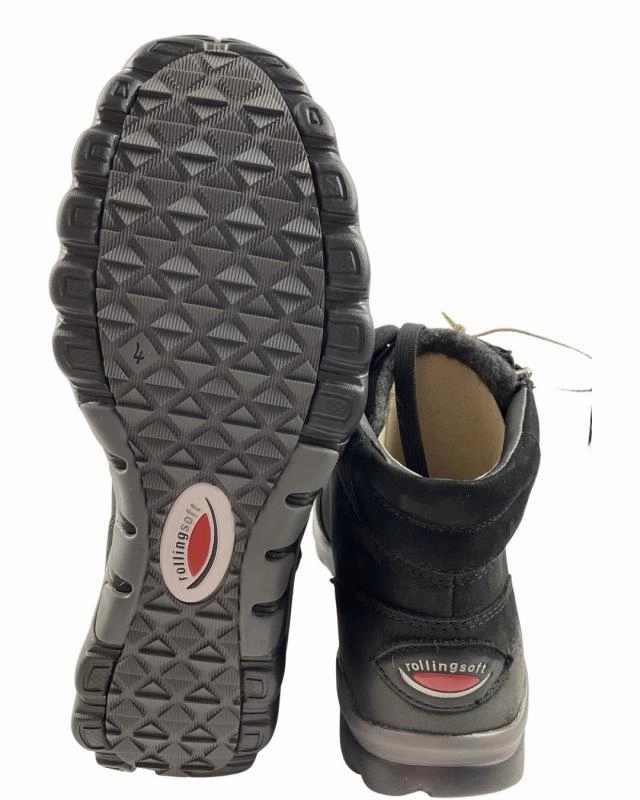 Gabor Rollingsoft Damen Stiefelletten36.868.47 Nubuk Schwarz High Heels Extrem Spitz