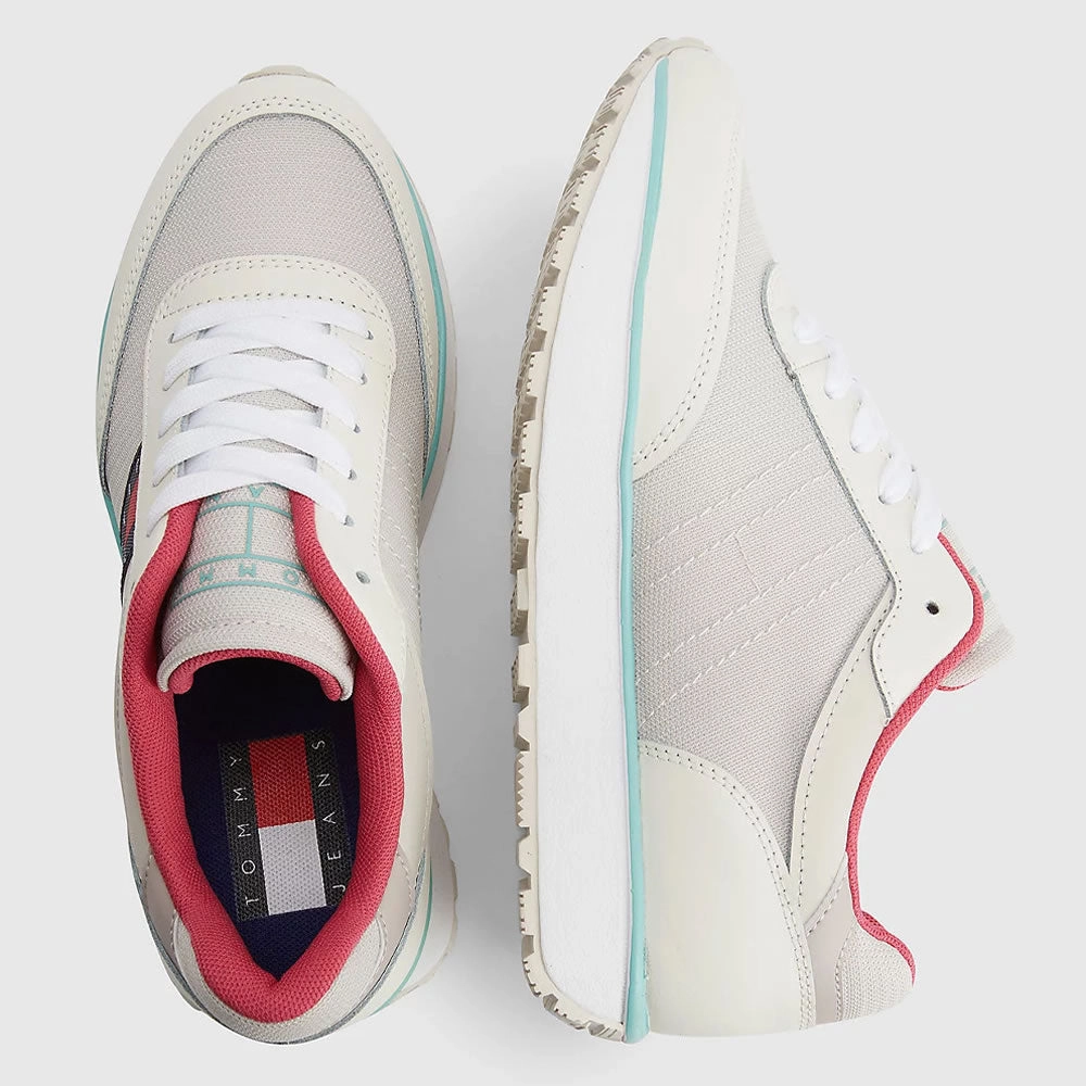 Sneaker Hohe Sohle Tommy Hilfiger Damen Sneaker Schuhe Runner