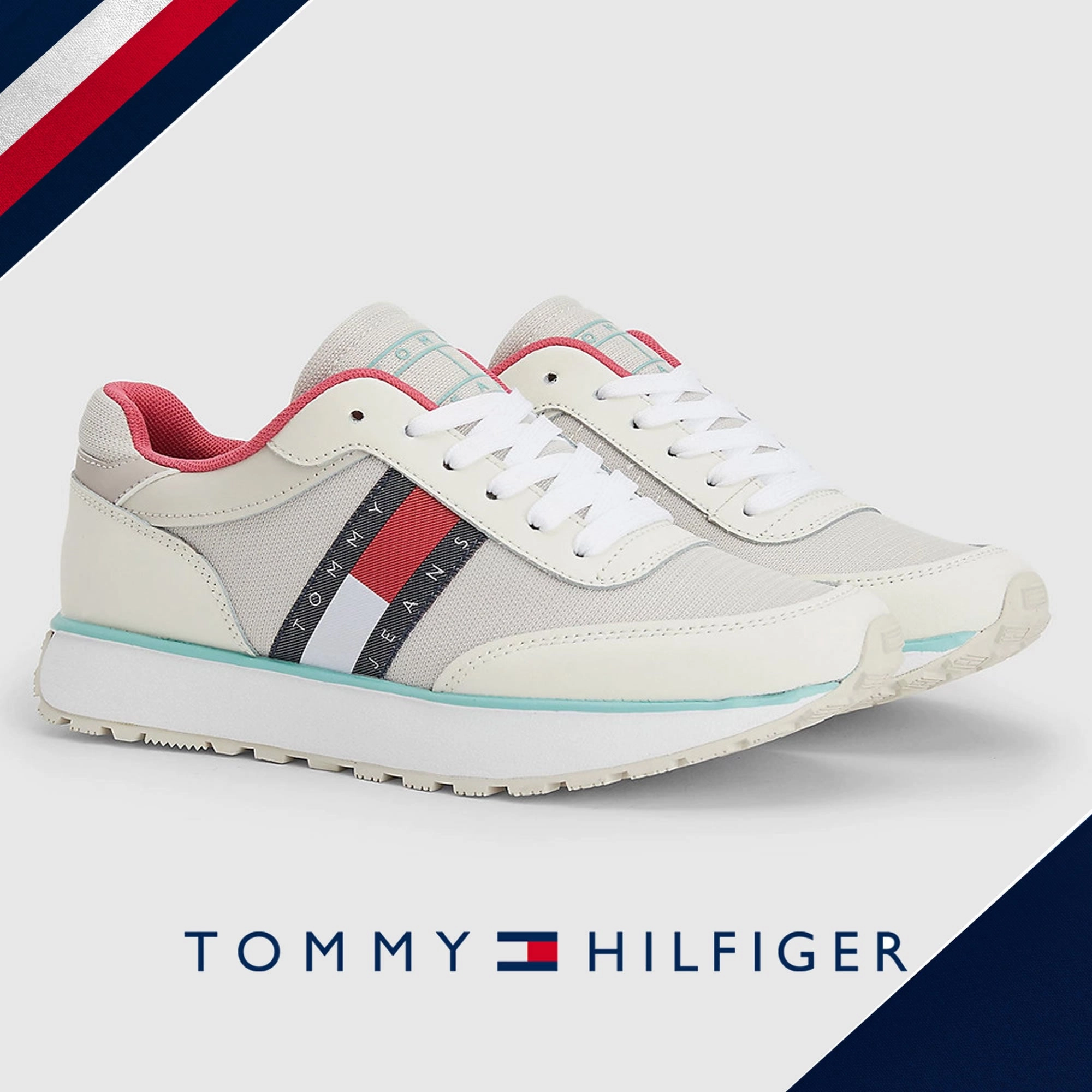 Tommy Hilfiger Damen Sneaker Schuhe Runner Belledonne Sneaker