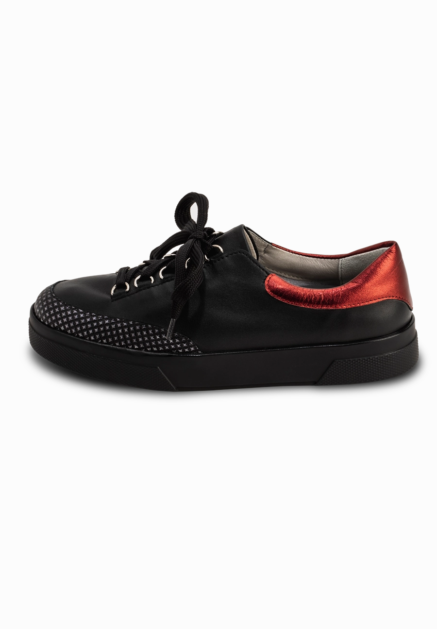 Versus Sneaker urbaner Plateau-Sneaker Nappaleder