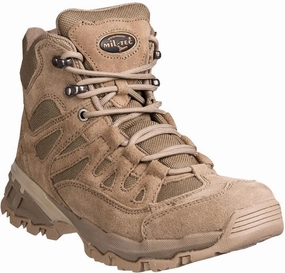Lehrerin Stiefel Mil-Tec - Kaderstiefel 5" // Dunkler Sand / Coyote
