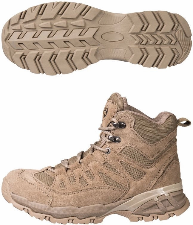 Mil-Tec - Kaderstiefel 5" // Dunkler Sand / Coyote Stiefel Herbst 2024