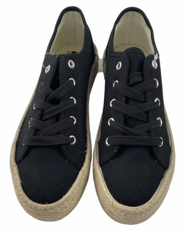 Weiße Plateau Sneaker 2 GO FASHION 8911-304-009 Damen Sneaker Schwarz Textil