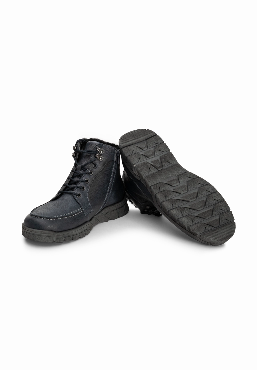 Ankle Boots Wide Calf ungewhnliche Stiefelette Nappaleder