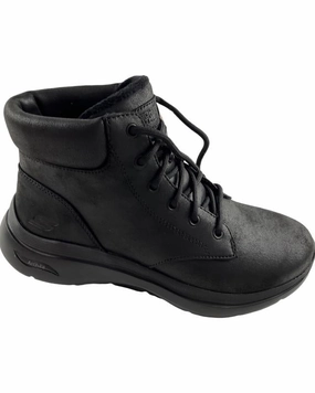 Skechers GO WALK Arch Fit 2.0 - Mountain View 144558/BBK Cute Ankle Boots Flat