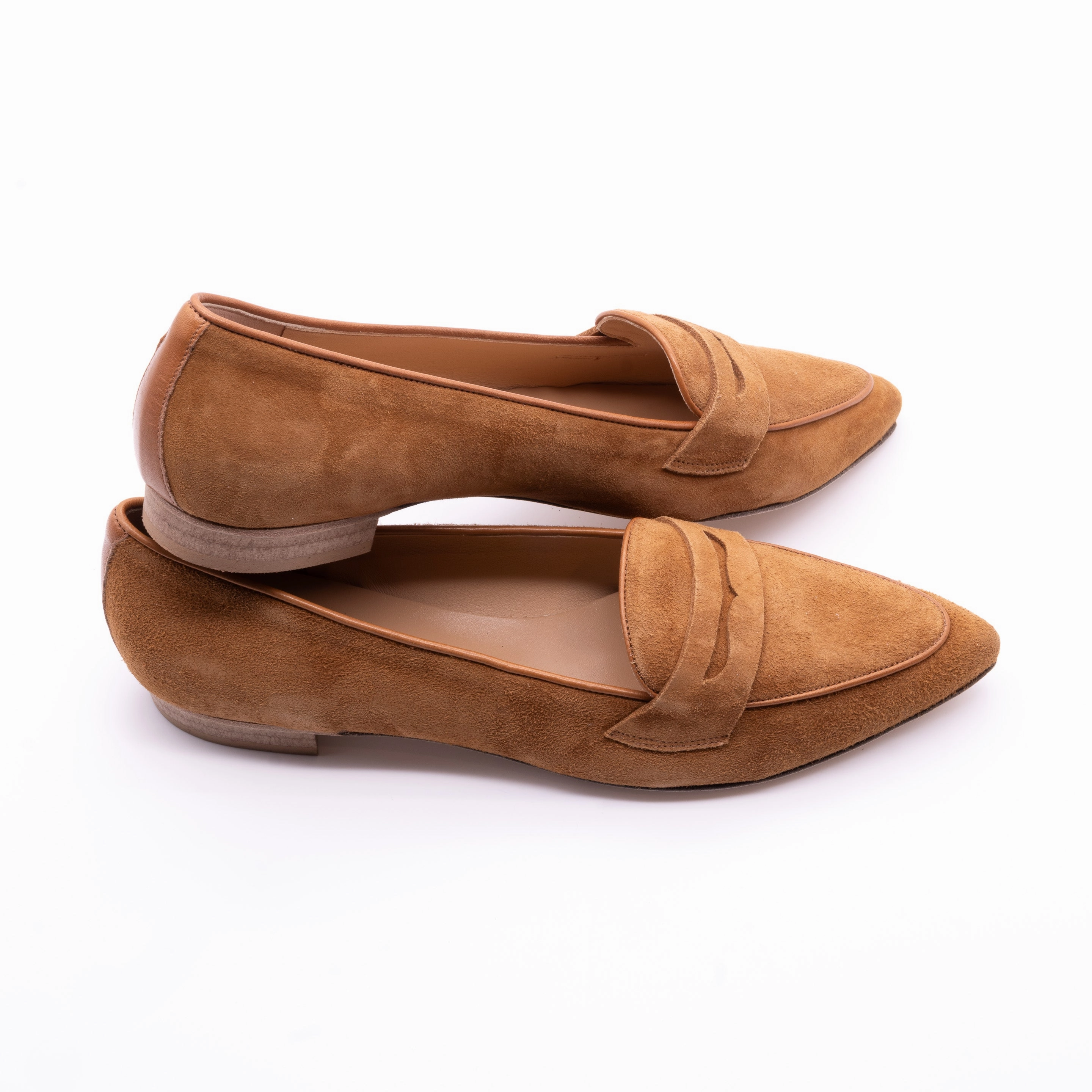 Flory Cognac Kilim Loafers