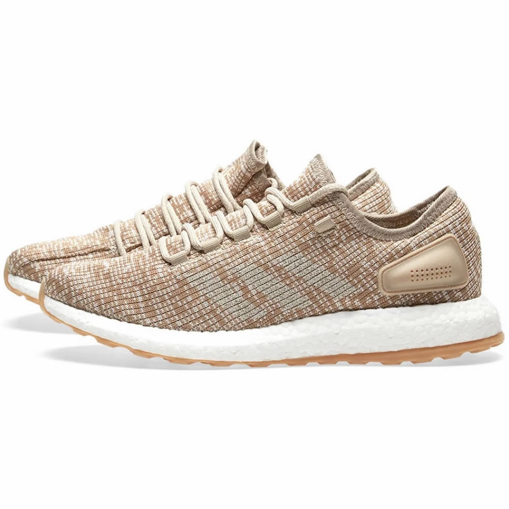 Adidas Schuhe Pure Boost Sneakers Khaki Merino Sneaker Herren → Sneaker