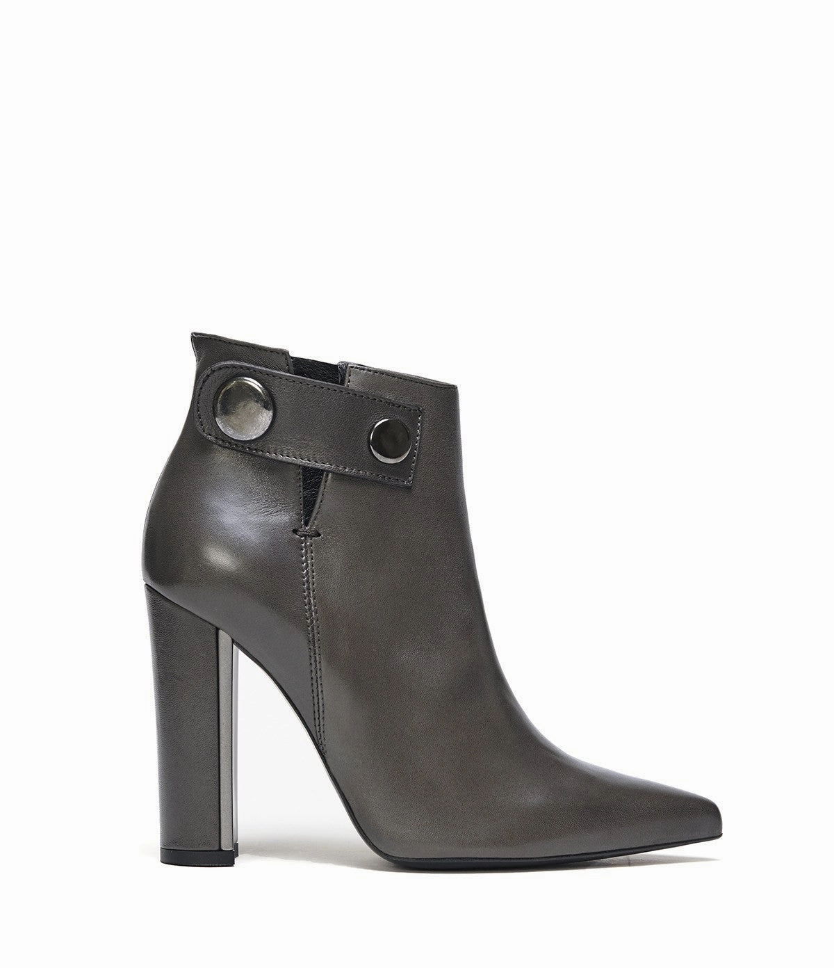Ankle Boots Heels Günstig spitze Stiefelette Marta grau