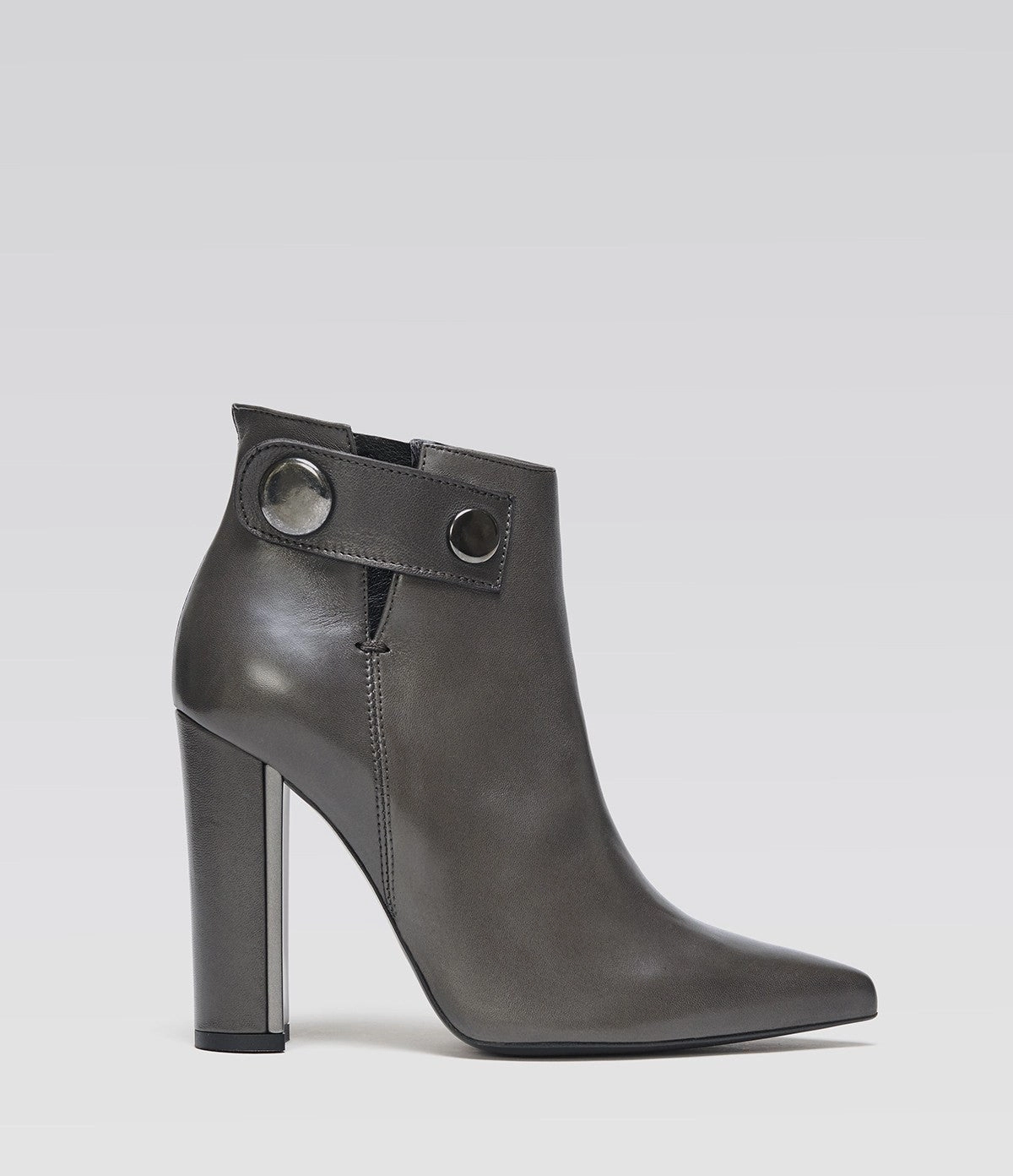spitze Stiefelette Marta grau Ankle Boots Deutsche übersetzung
