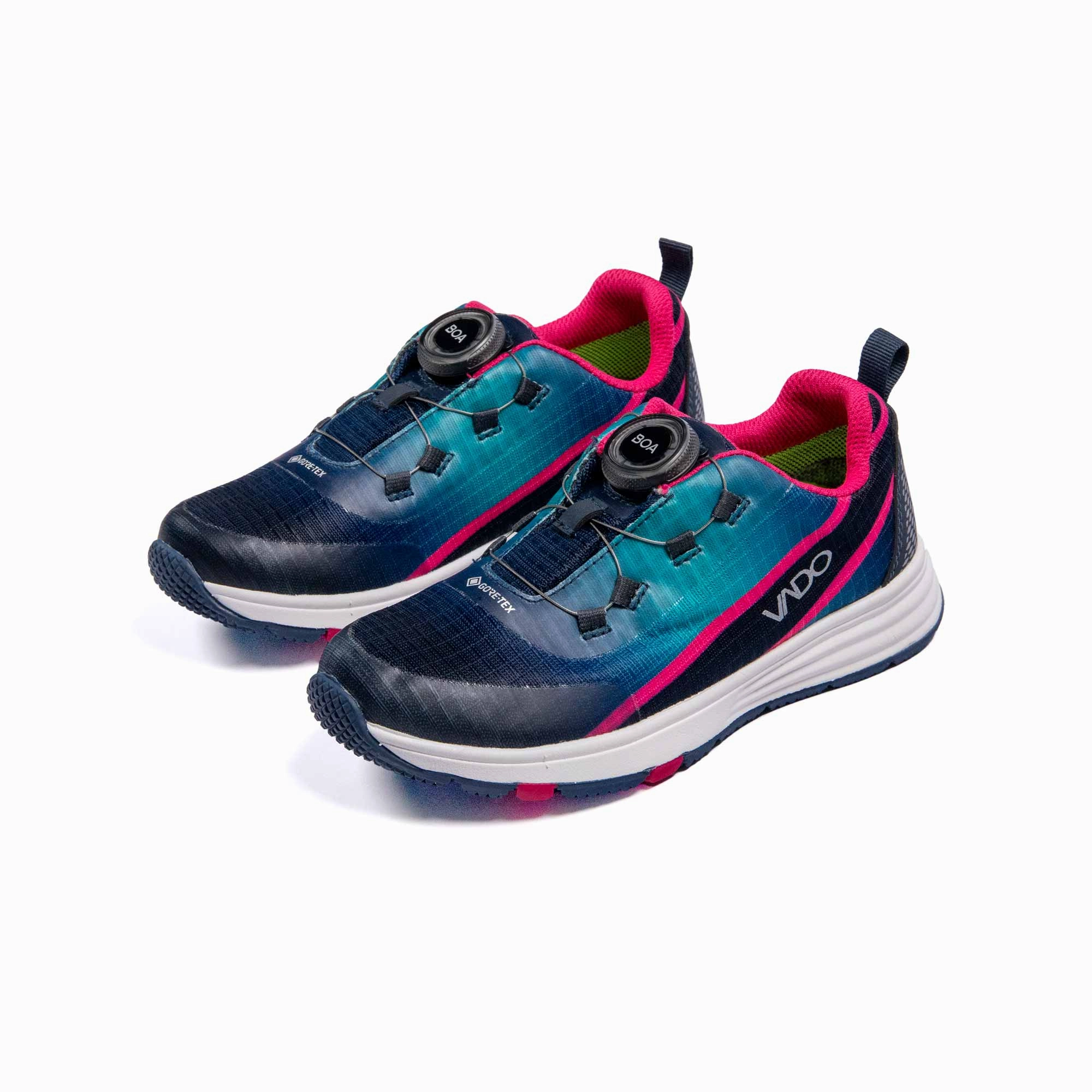 SKY Lo BOA GTX - navy Sneaker Beige Orange