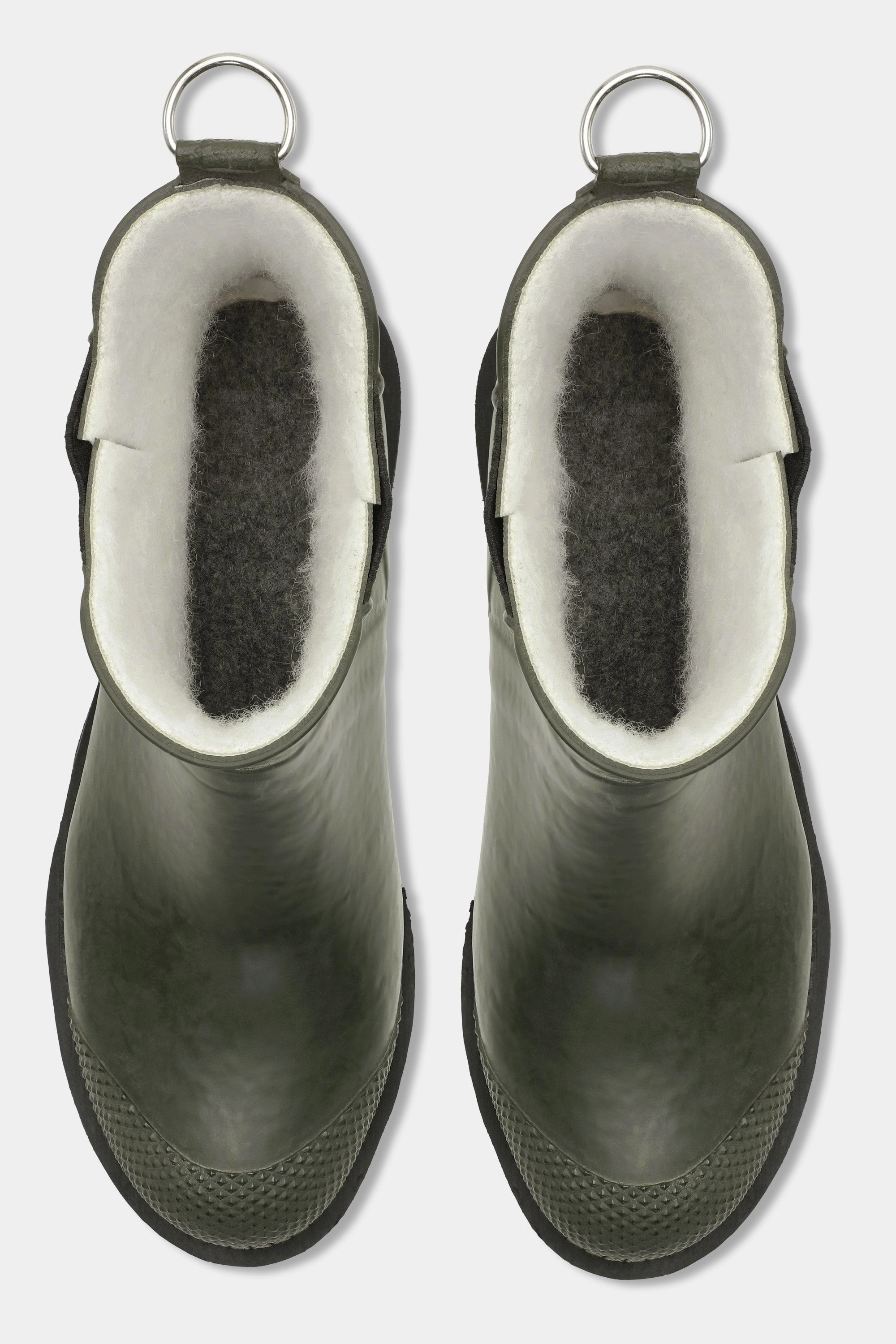 Kurze Gummistiefel Hohem Absatz - Army Winterstiefel Von Rieker