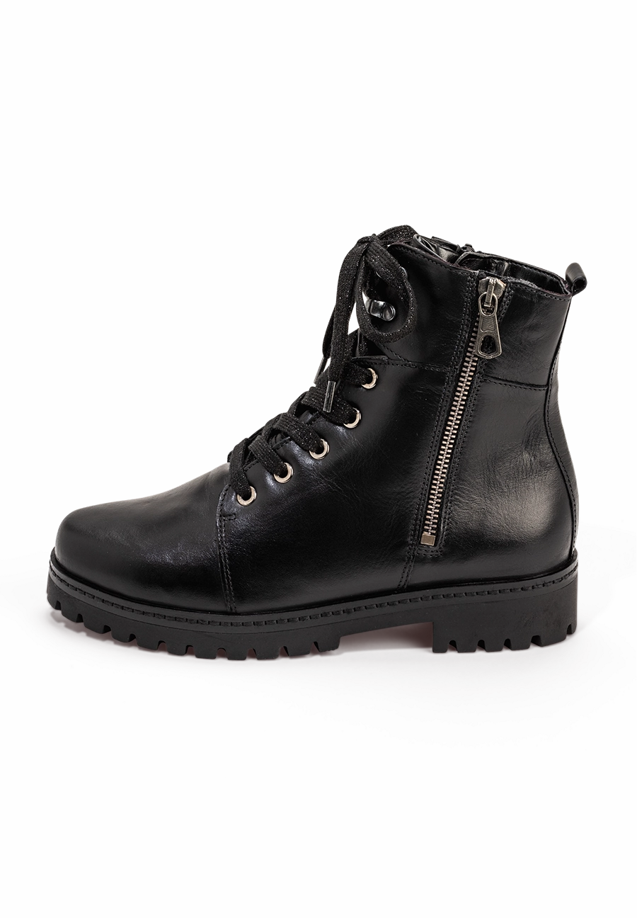 trendiger Bootie Nappaleder Wildleder Ankle Boots