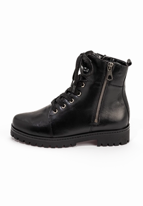 Peter Do Ankle Boots trendiger Bootie Nappaleder