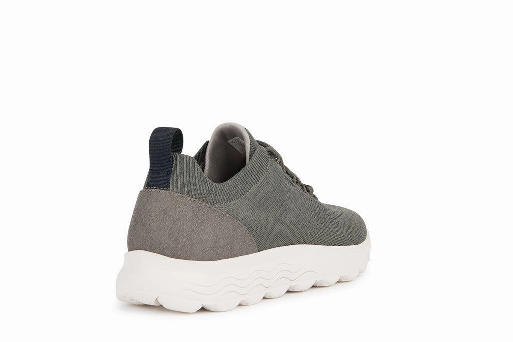 Sneaker Trend Geox Spherica Knitted Mrkegrn Sneaker