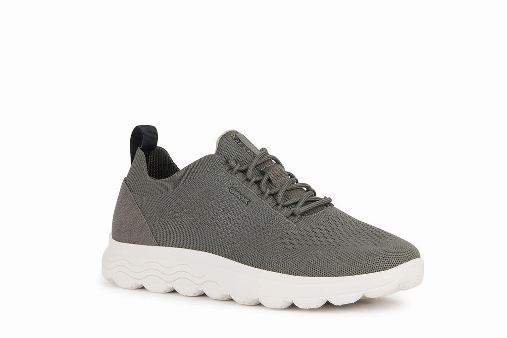 Geox Spherica Knitted Mrkegrn Sneaker Velo Sneaker