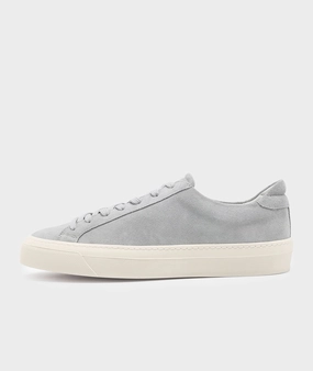 Kit - Light Grey Suede Damen Sneaker High Grau → Sneaker