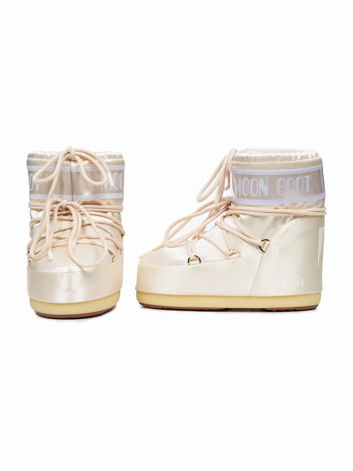 Winterstiefel Mit Pelz Icon Low Pearly in Ivory