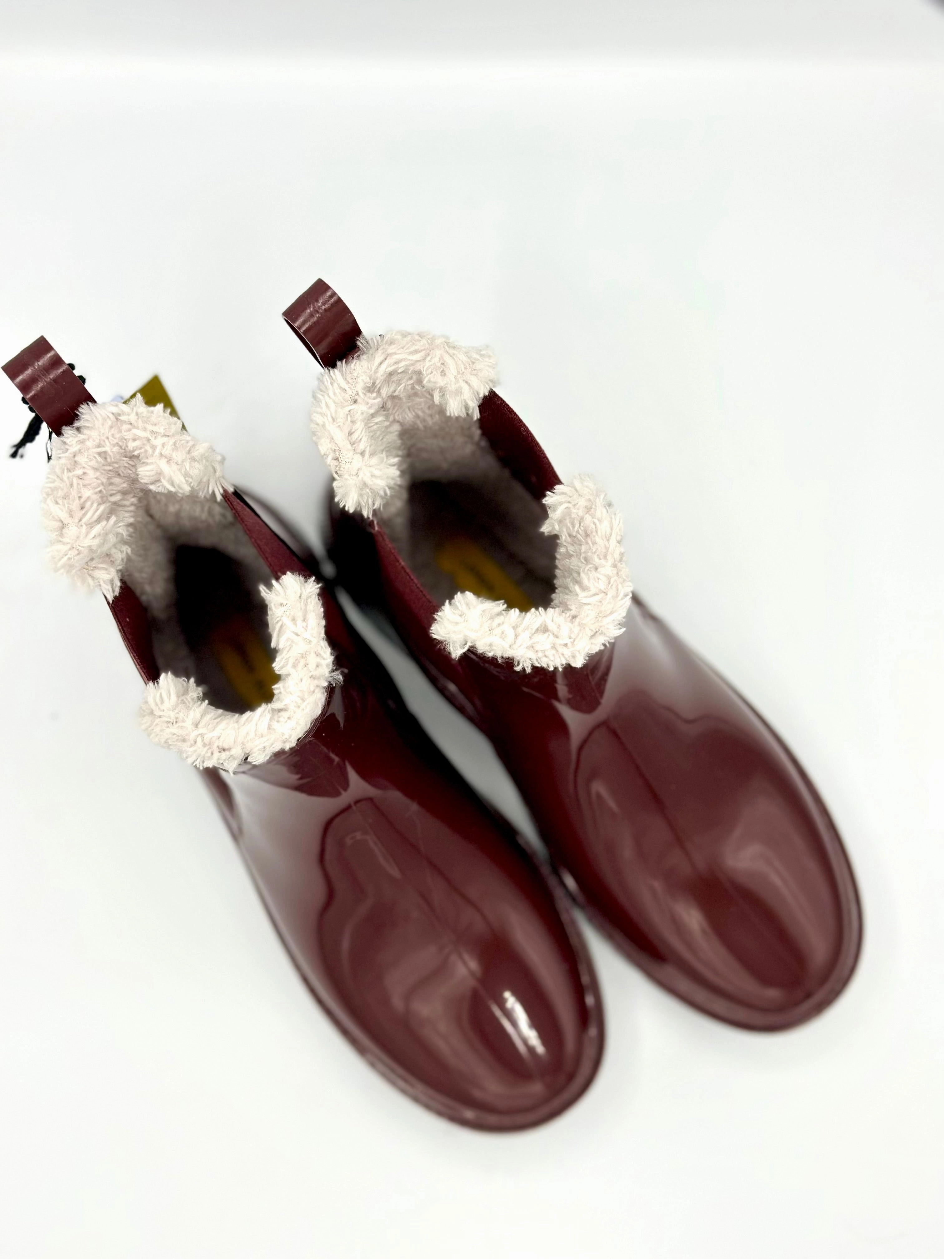 Irregular Choice Ankle Boots COLDEN VEGAN BOOT DARK BERRY WITH FUR LINING