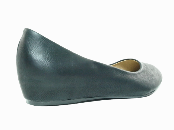 Princess Polly Penny Loafers Damen Slipper Keilabsatz Ballerina Loafer Mokassins  Slip On Flats Freizeit Black #  7