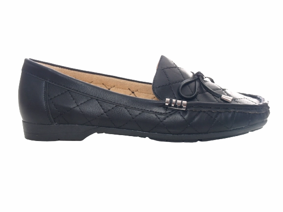 Kork Ease Loafers Damen Slipper Halbschuhe Ballerina Loafer Mokassins Slip On Flats Freizeit Black # 480