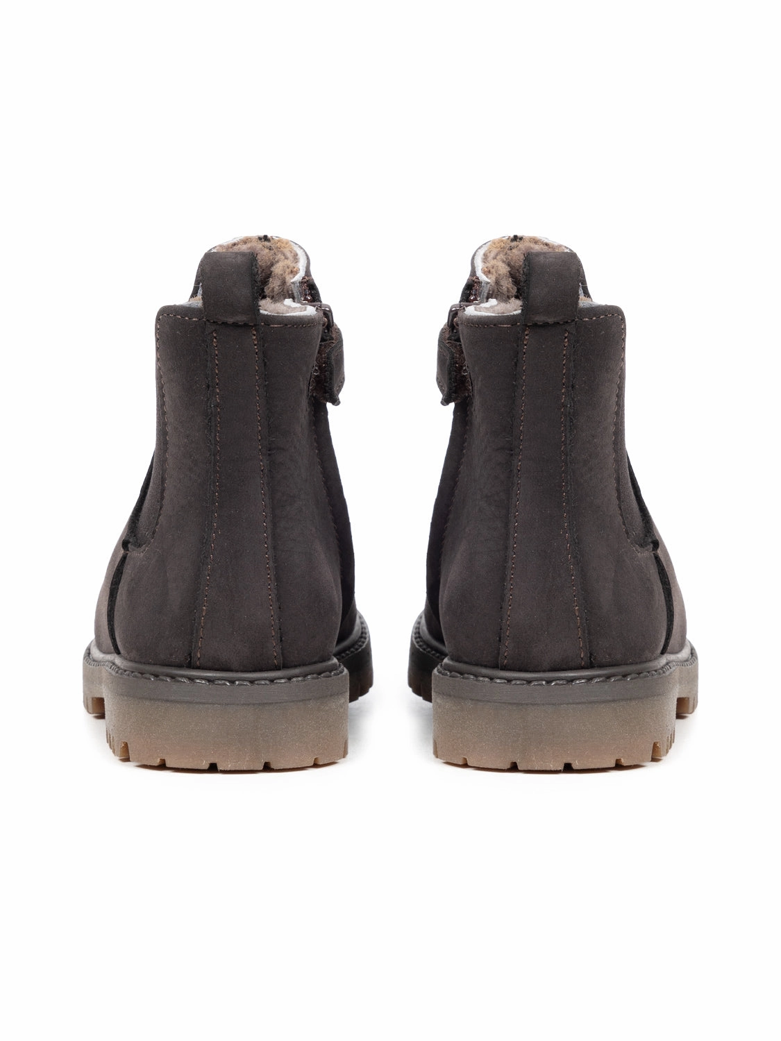 Semler Winterstiefel Polacco Beetols Montone Geftterte Leder-Stiefelette - Braun