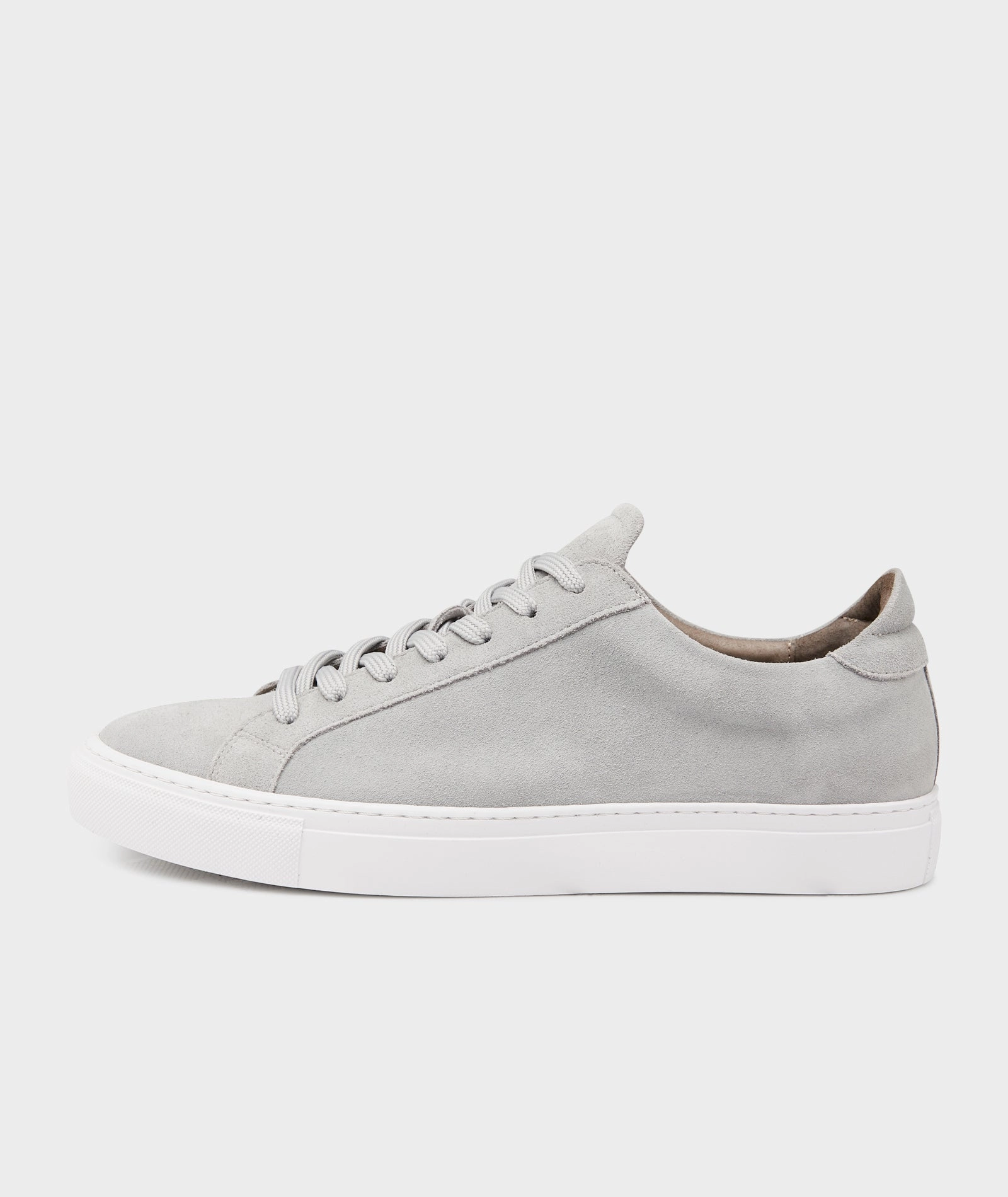 Type - Light Grey Suede Sneaker Workwear