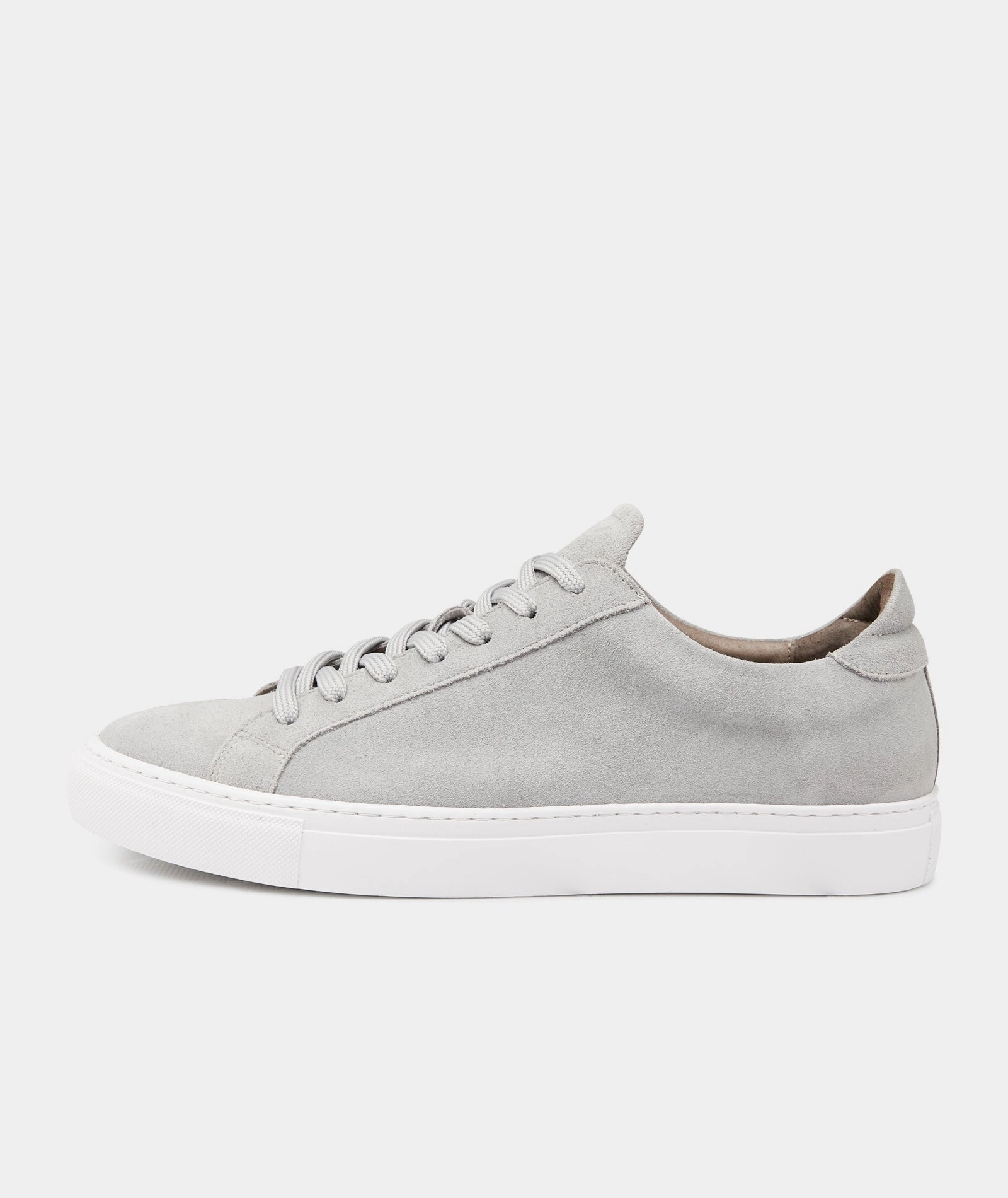 Type - Light Grey Suede Wide Fit Sneaker