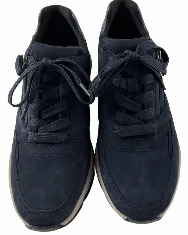 Gabor rollingsoft  Damen Sneaker low 76.878.46 Blau Ballet Flat Sneaker