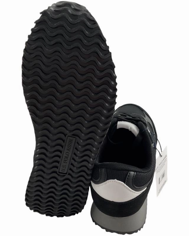 Sneaker Gr 45 U.S. Polo Assn. Herren Sneaker CLEEF007-BLK  Schwarz