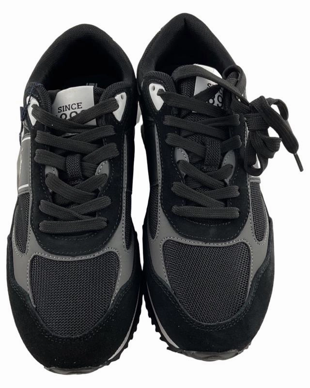 Sneaker Schwarz Lack U.S. Polo Assn. Herren Sneaker CLEEF007-BLK  Schwarz