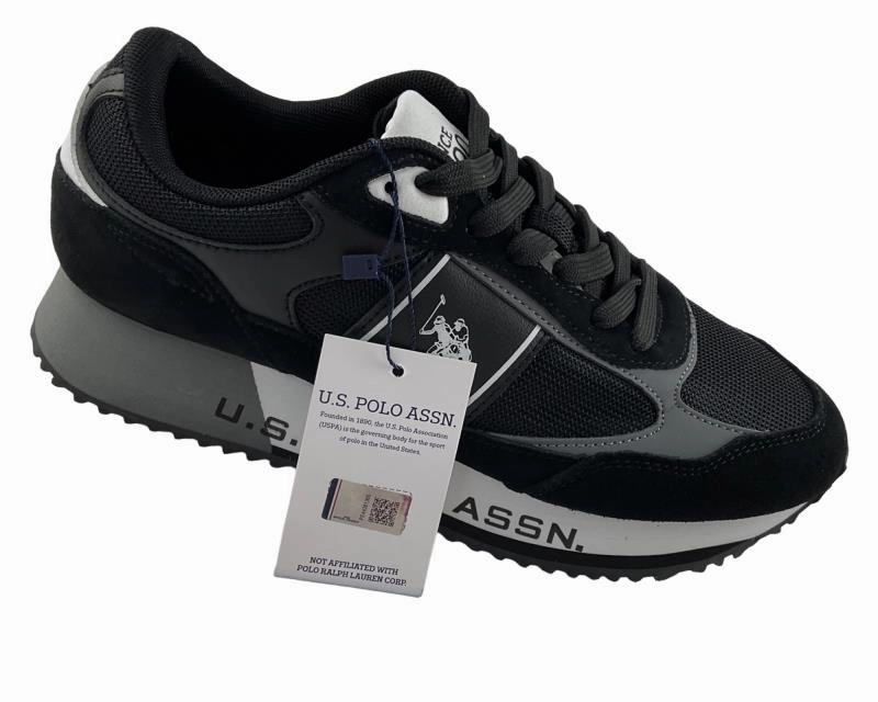 9060 Sneaker U.S. Polo Assn. Herren Sneaker CLEEF007-BLK  Schwarz
