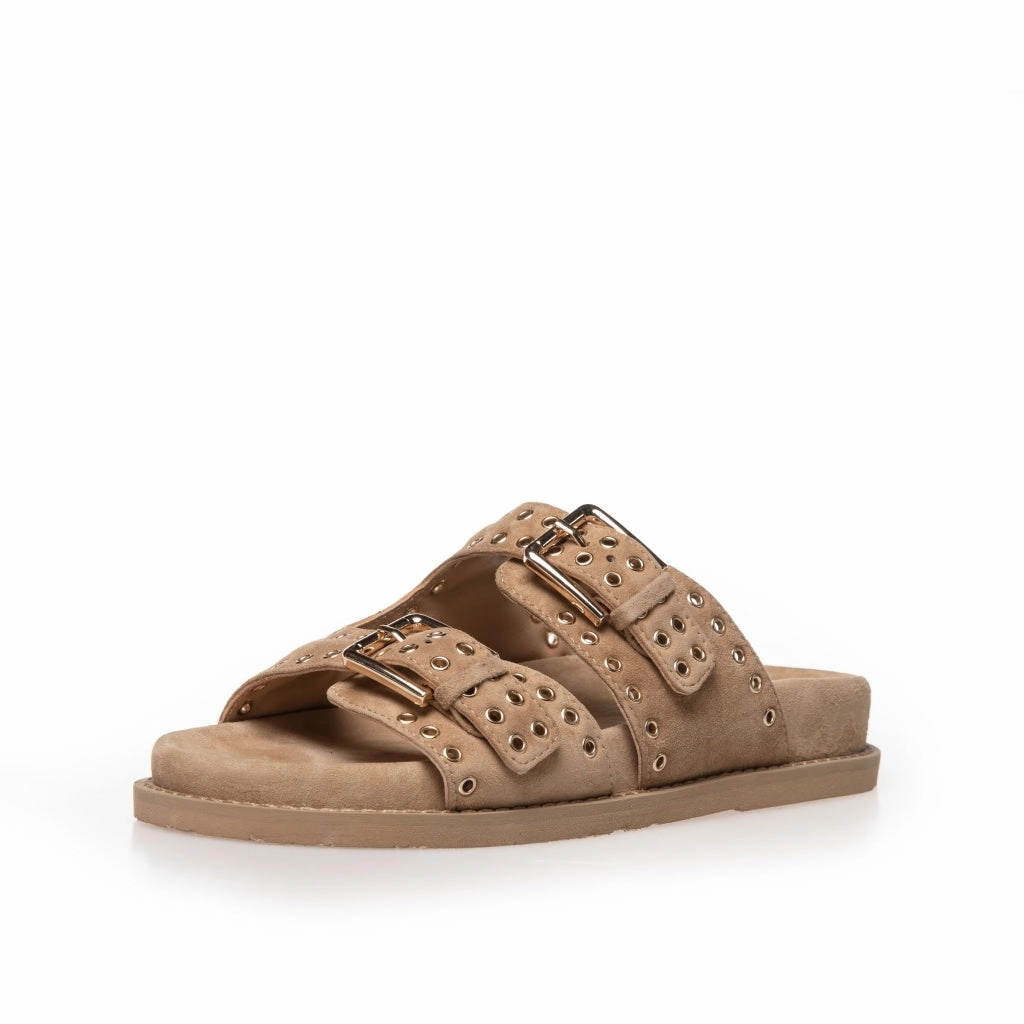 AS SUMMER SUEDE - CAMEL Menorca Sandalen Original