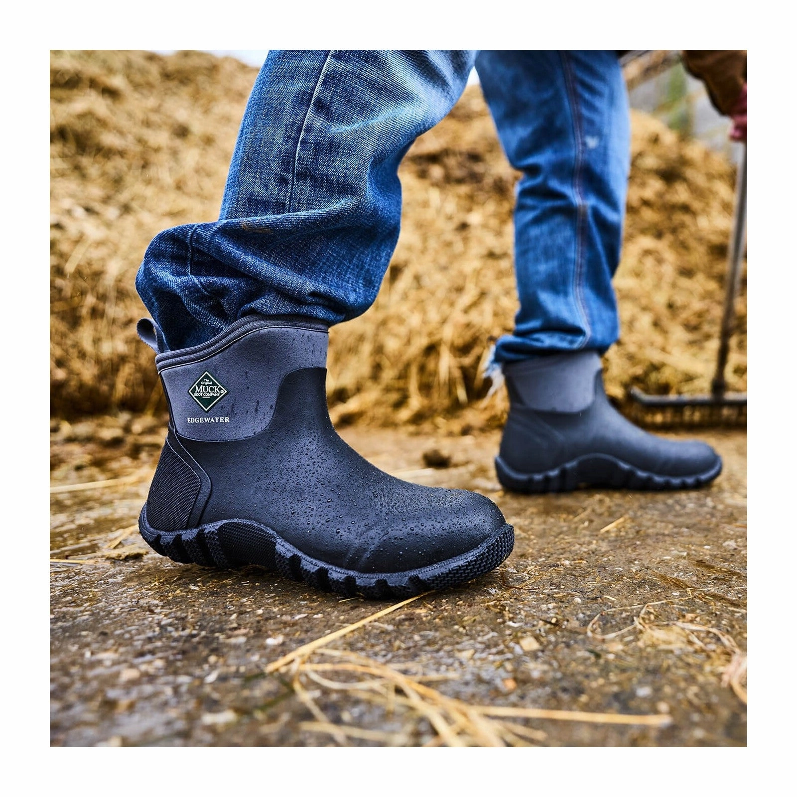 Stiefel Mit Loch Unisex Edgewater Classic Ankleboots | Black