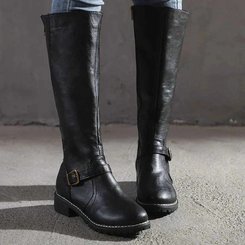 Gaucho Stiefel Jessica | Klassische Kniehohe Stiefel