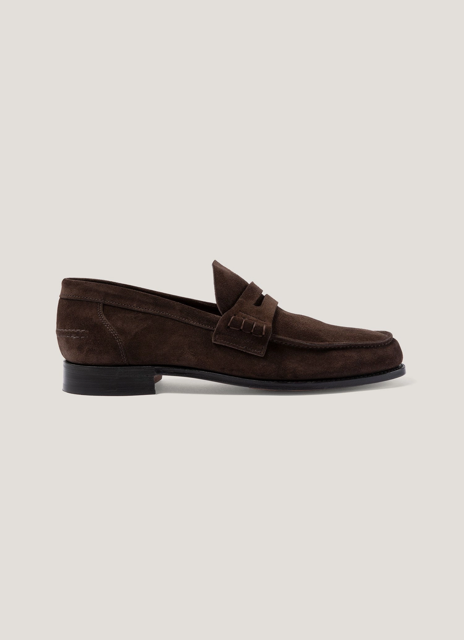 Men's Suede Loafer in Brown Derby Vs Loafers