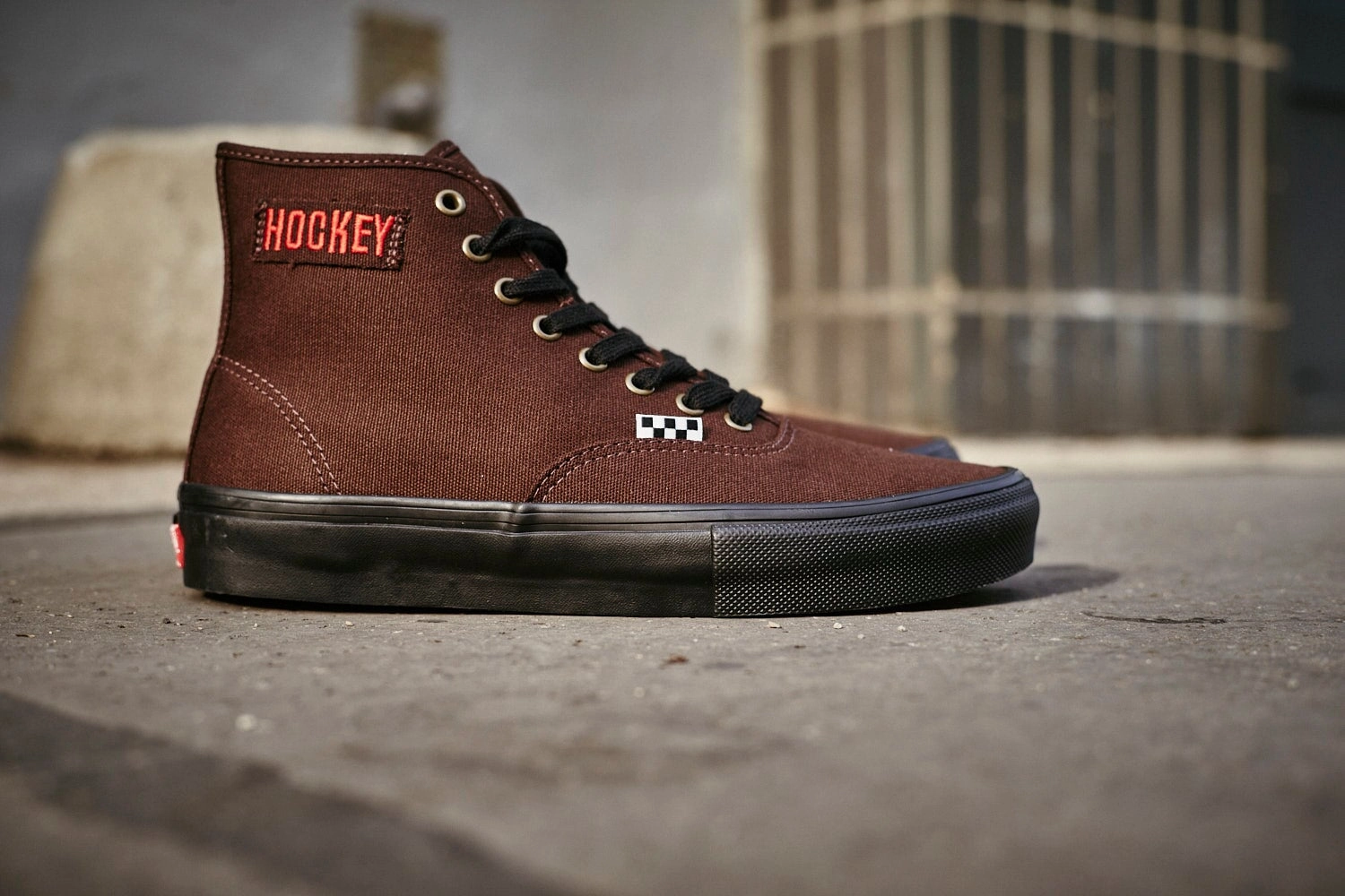 Vans X Hockey Skate Authentic Hi Snake Herren Skate Schuhe Active Sneaker