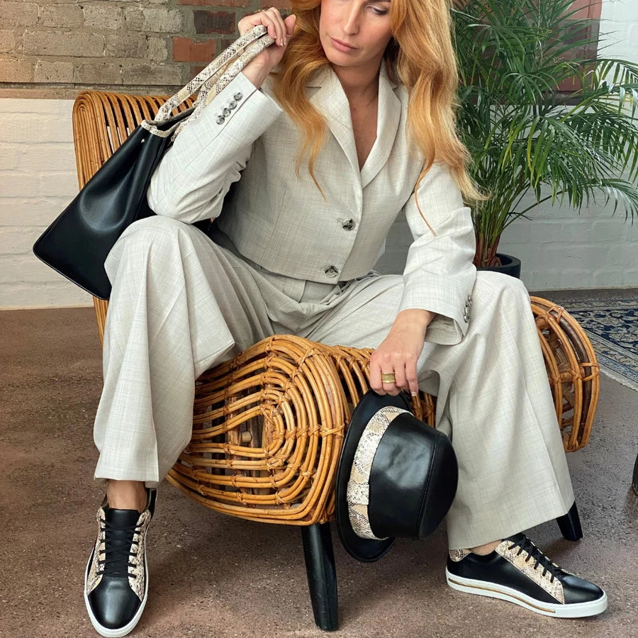 Veganer Sneaker No I  Slip-On Sneaker aus Kaktusleder Sneaker Gelb Deichmann