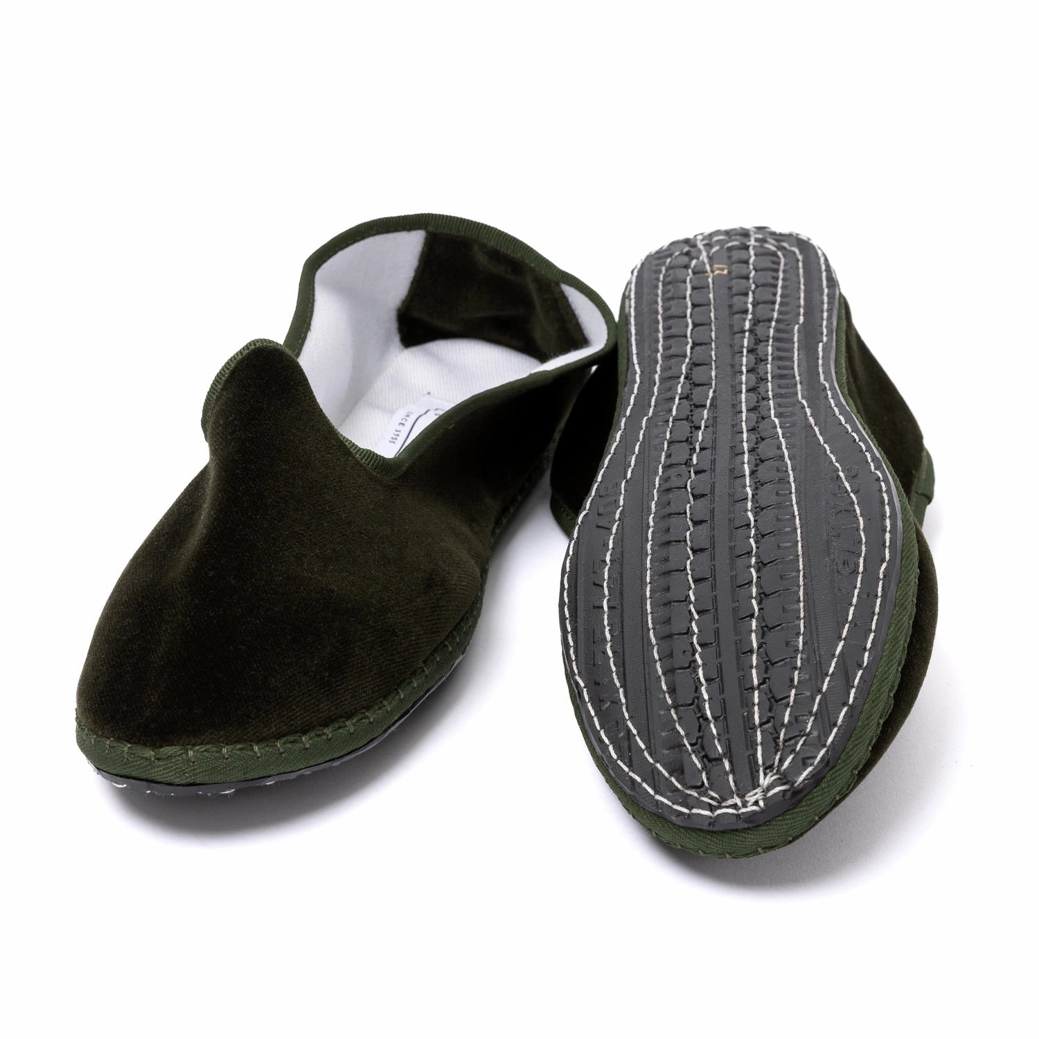 Thick Sole Penny Loafers Ventian-Loafer "Velluto San Marco" aus Baumwollsamt